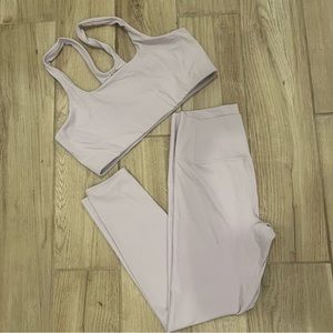 lavender workout set